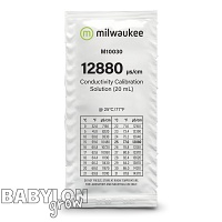 Milwaukee EC meter calibration fluid (1413 / 12880 uS/cm)