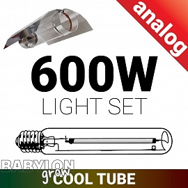 HPS plant lamp set 600W Cool Tube