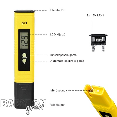 Aquatek Digital pH Meter 0.01 Resolution Handheld (0.00-14.00) 3