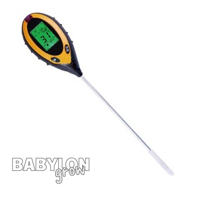 4-in-1 Soil Tester for light, moisture, pH and temperature 4