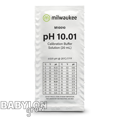 Milwaukee pH meter calibration fluid (4.01 / 7.01 / 10.01)